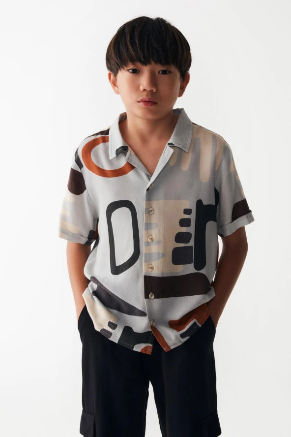 Erkek Çocuk Epic Gömlek 46324 - Resim 11