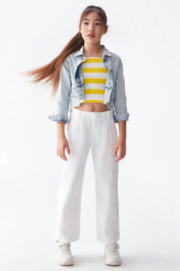 Kız Çocuk Hippi Ceket 36708 - 6