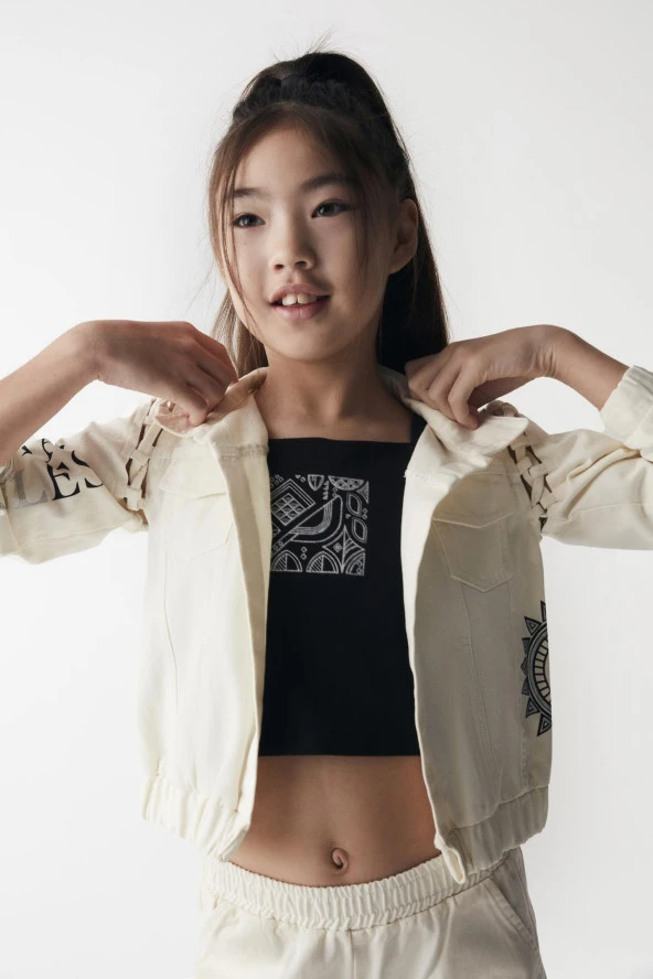 Kız Çocuk Maya Ceket 36710 - Resim 5