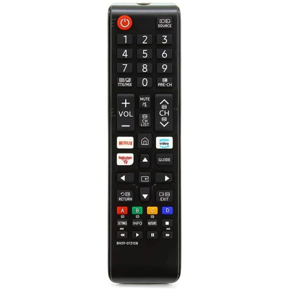 Kl Samsung Bn59-01315b Netflıx-prıme Vıdeo-rakuten Tuşlu Kısa Lcd Led Tv Kumanda