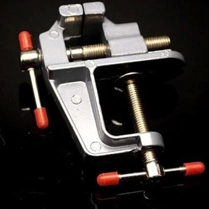Mini Masa Tezgah Hobi Mengenesi Sabitleme Sıkıştırma Aparat 30mm - 9
