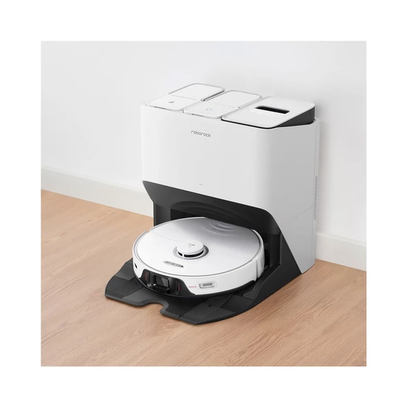 Roborock S8 Pro Ultra Beyaz Çöp İstasyonlu Akıllı Robot Süpürge
