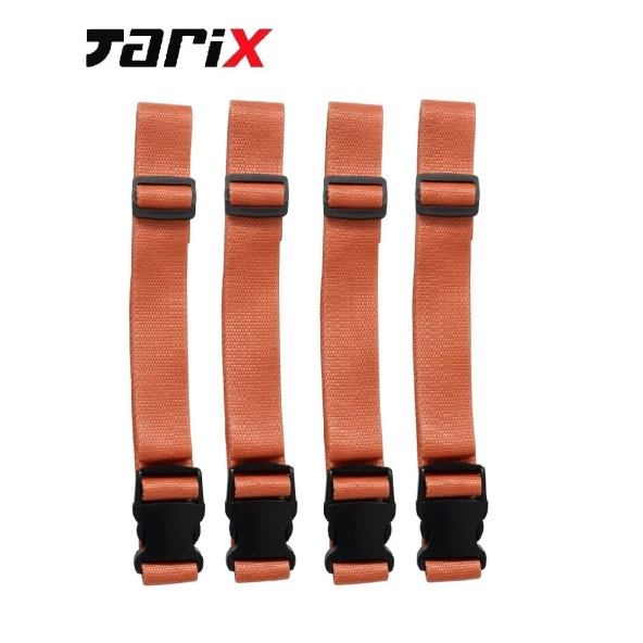 tarix 4 adet Turuncu Valiz kemeri + 2 adet Siyah valiz etiketi - 3