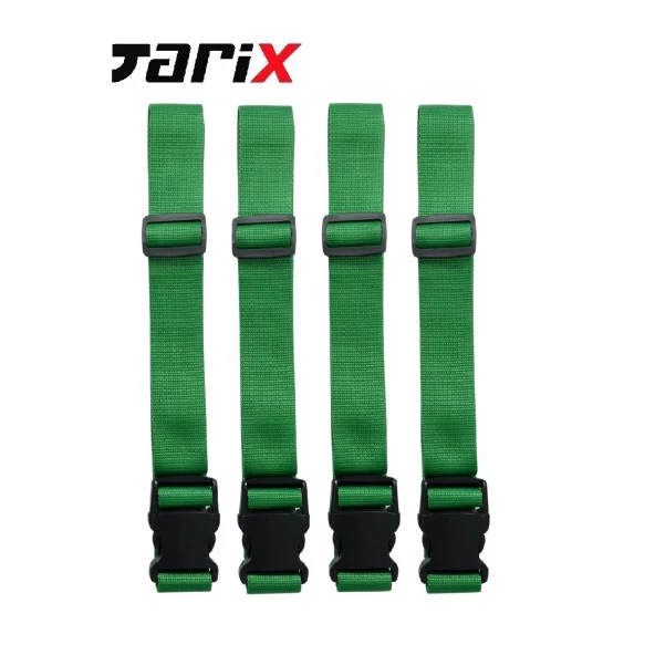 tarix 4 adet Yeşil Valiz kemeri + 2 adet kırmızı valiz etiketi - 2
