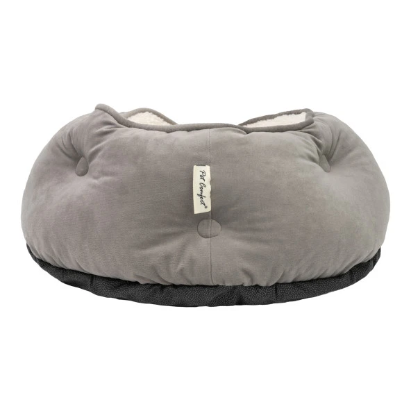Pet Comfort Paris  Kedi ve Köpek Yatağı Gri 60cm - Resim 3