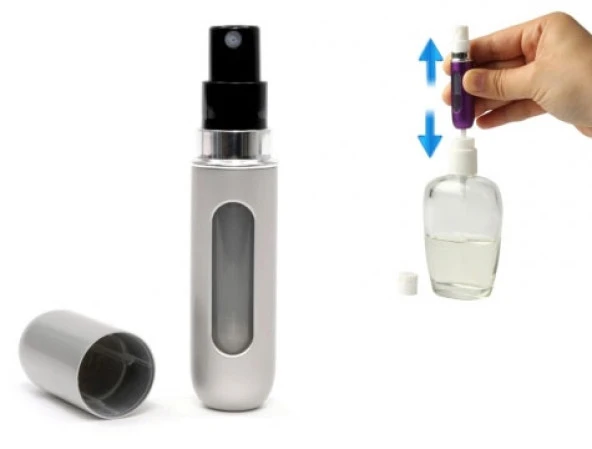 Parfüm Şişesinden Dolabilir Cep Parfüm Şişesi (44DEX34)