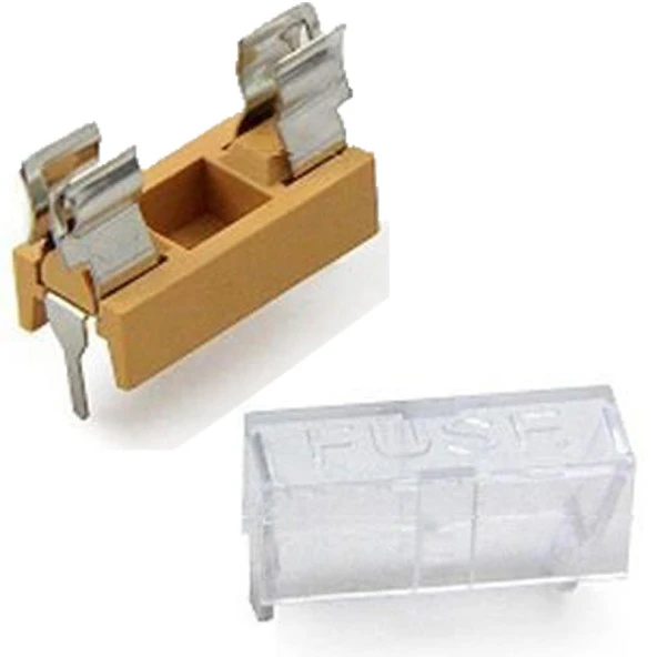 5X20 Pcb Sigorta Yuvası Dikdörtgen Tip - 2