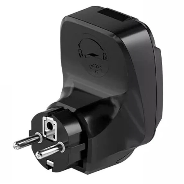 POWERMASTER PM-20400 SİYAH (30V - 250V) TAM EKRAN SOKET TEST CİHAZI - 2