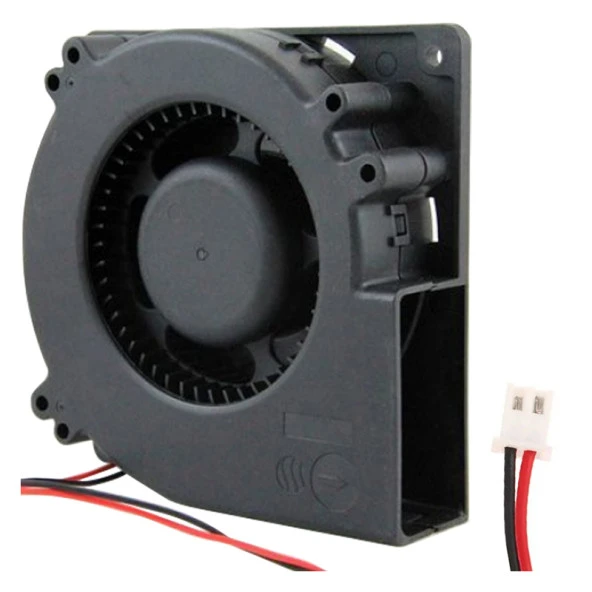 Powermaster 120X120x32mm DC 12 Volt Salyangoz Fan IC-217A - 2
