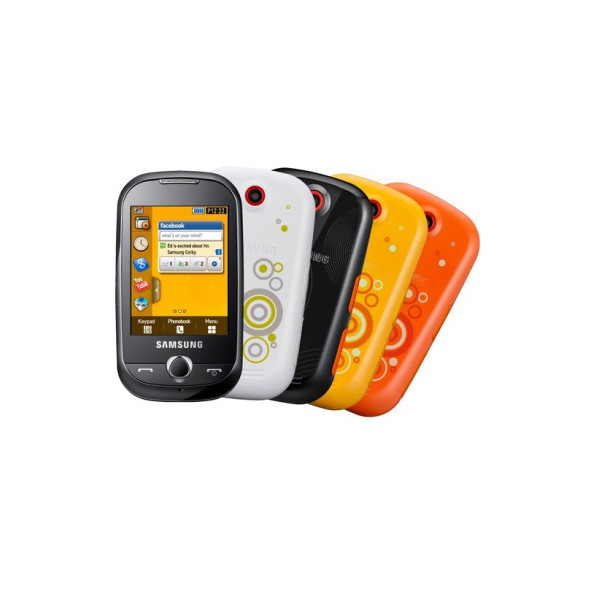 Samsung S3650 Arka Kapak S3650 Corby uyumlu Renk Seşenekli Arka Kapak