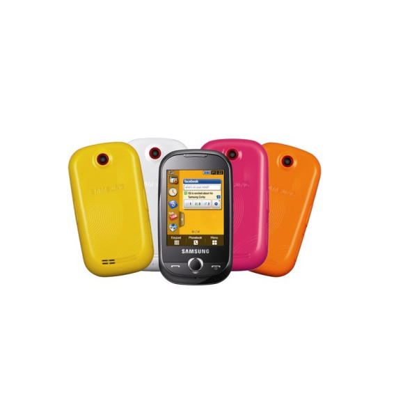 Samsung S3650 Arka Kapak S3650 Corby uyumlu Renk Seşenekli Arka Kapak - 2