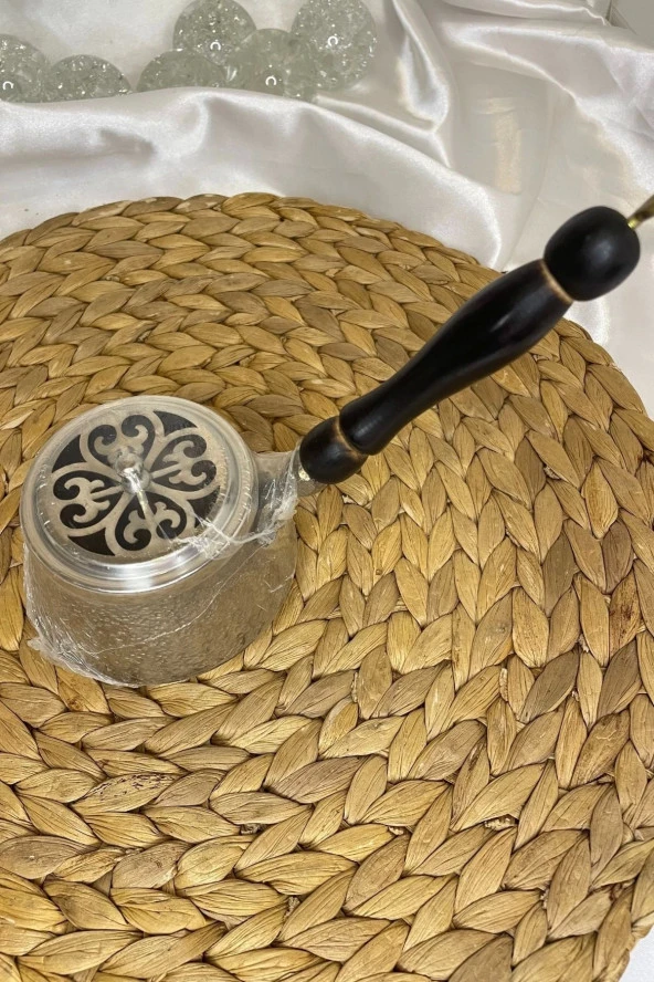 Bakır Doğal Tütsülük Gümüş Renkte - Resim 5