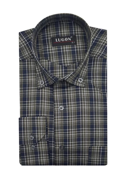 Lugon Klasik Uzun Kol Erkek Gömlek-6501