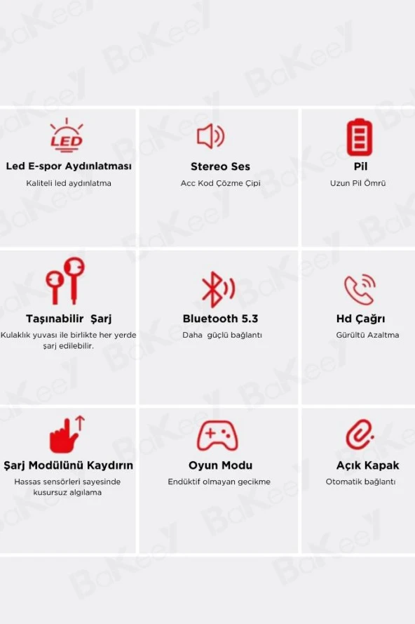 3. Nesil AirPods Kablosuz Kulakiçi Bluetooth Kulaklık Android İos Uyumlu Mikrofonlu 3.Nesil Kulaklık - 2