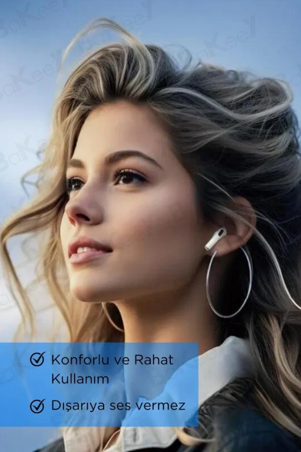3. Nesil AirPods Kablosuz Kulakiçi Bluetooth Kulaklık Android İos Uyumlu Mikrofonlu 3.Nesil Kulaklık - 6