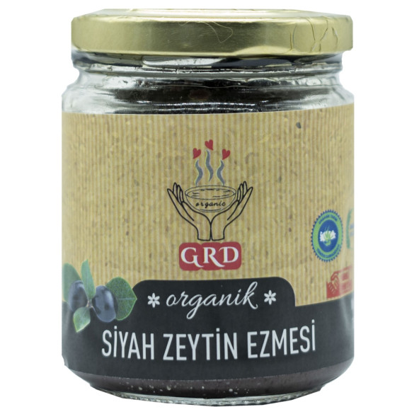 Organik Siyah Zeytin 180 gr