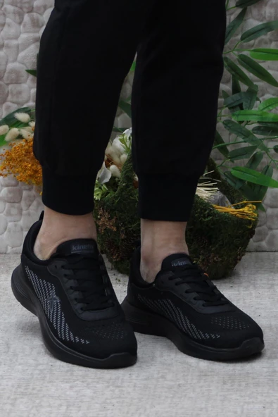Kinetix Thanos Tx Siyah Gri Orijinal Ürün Comfort Erkek Spor Ayakkabı - 2