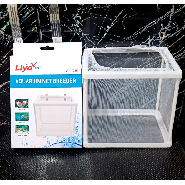 Liya Akvaryum Lepistes Tül Balık Yavruluğu Küçük Tekli Ly-4701B - 4