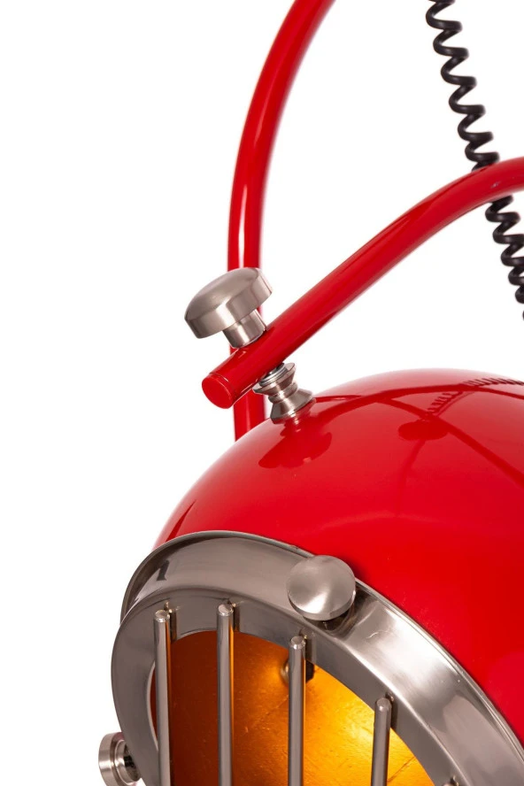 Umur Aydınlatma Gusto Kırmızı Sarkıt Avize - Resim 5