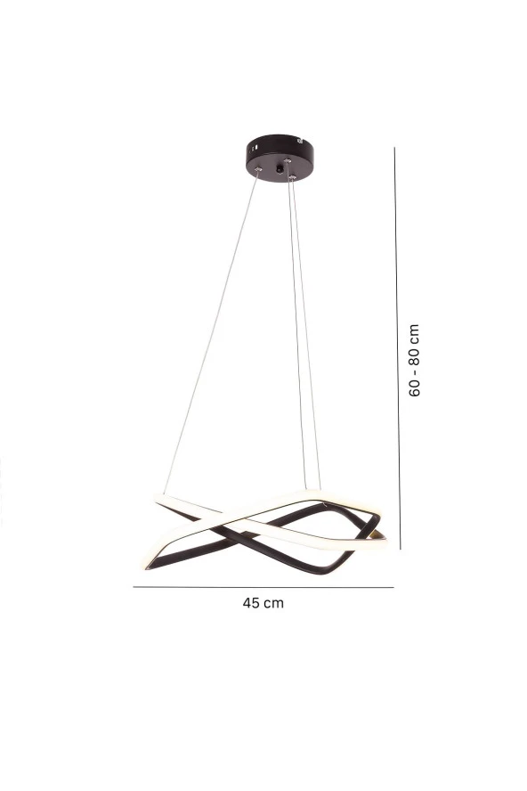 Umur Aydınlatma Alonte Led Avize Sarkıt - Resim 2