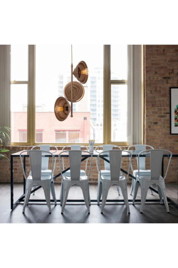 Umur Aydınlatma Togo 3'lü Eskitme Boy Sarkıt Avize - Resim 2