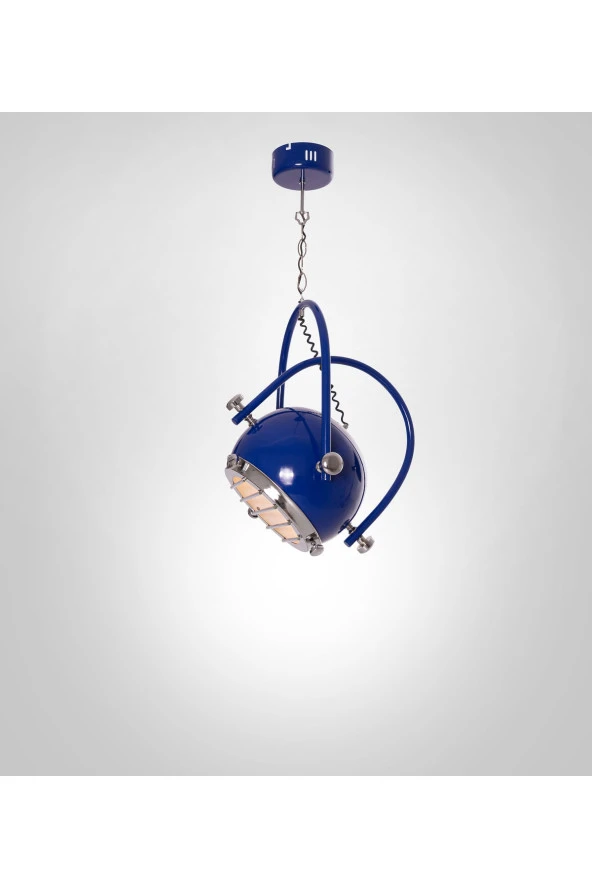 Umur Aydınlatma Gusto Parlement Mavi Sarkıt Avize - Resim 5