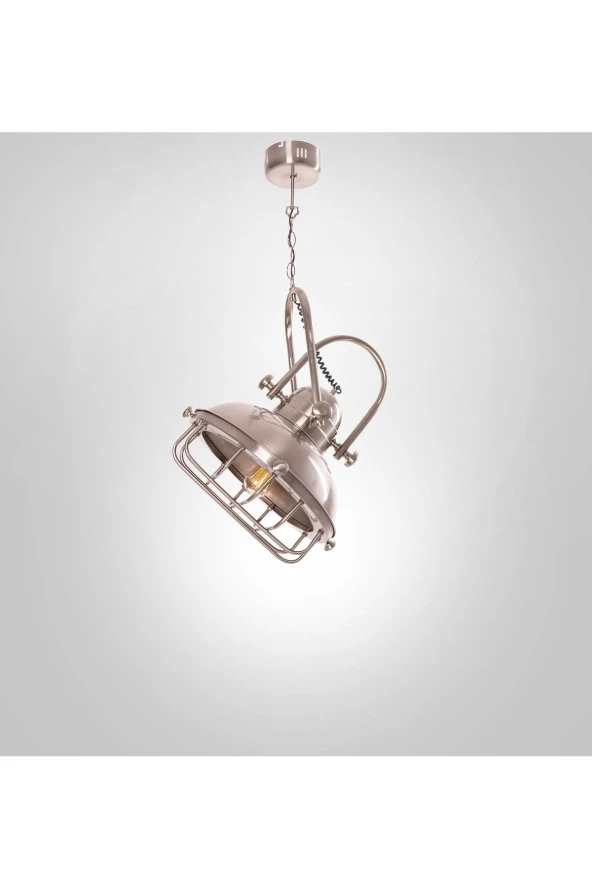 Umur Aydınlatma Manhattan Inox Metal Sarkıt Avize - Resim 6