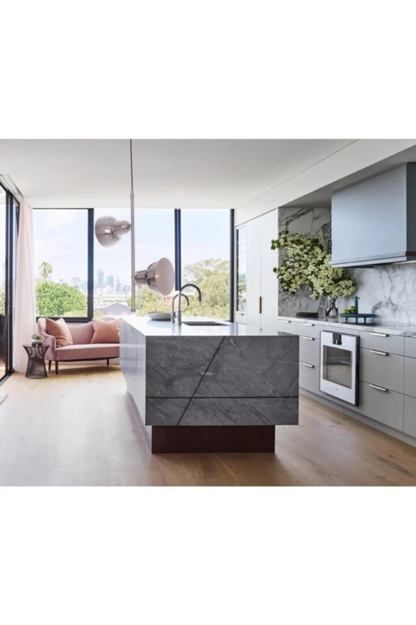 Umur Aydınlatma Lav 2'li Krom Boy Sarkıt Avize - Resim 3