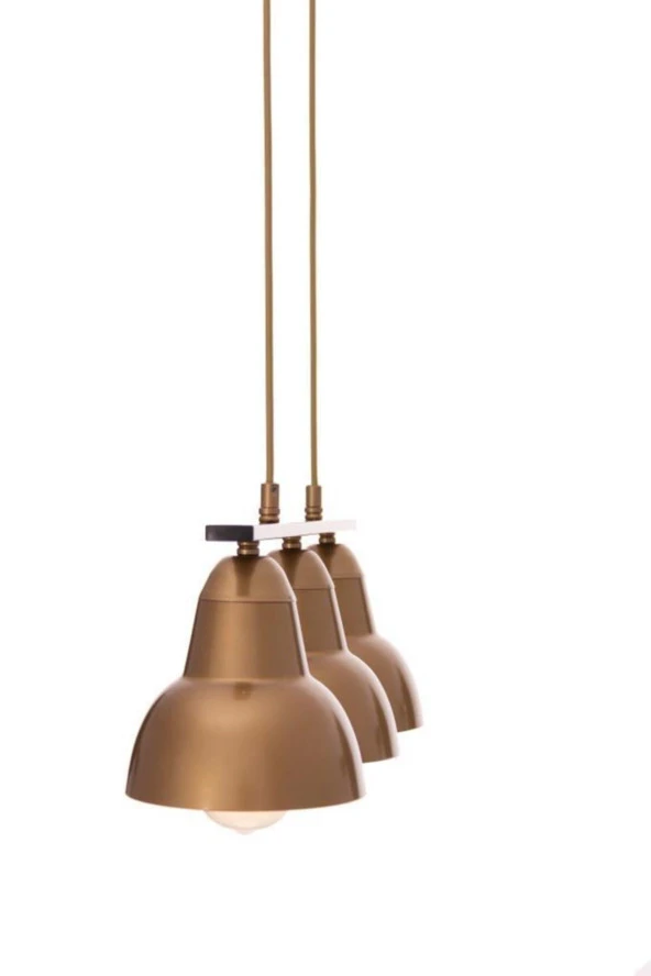 Umur Aydınlatma Lav 3'lü Eskitme Sıralı Sarkıt Avize - Resim 5