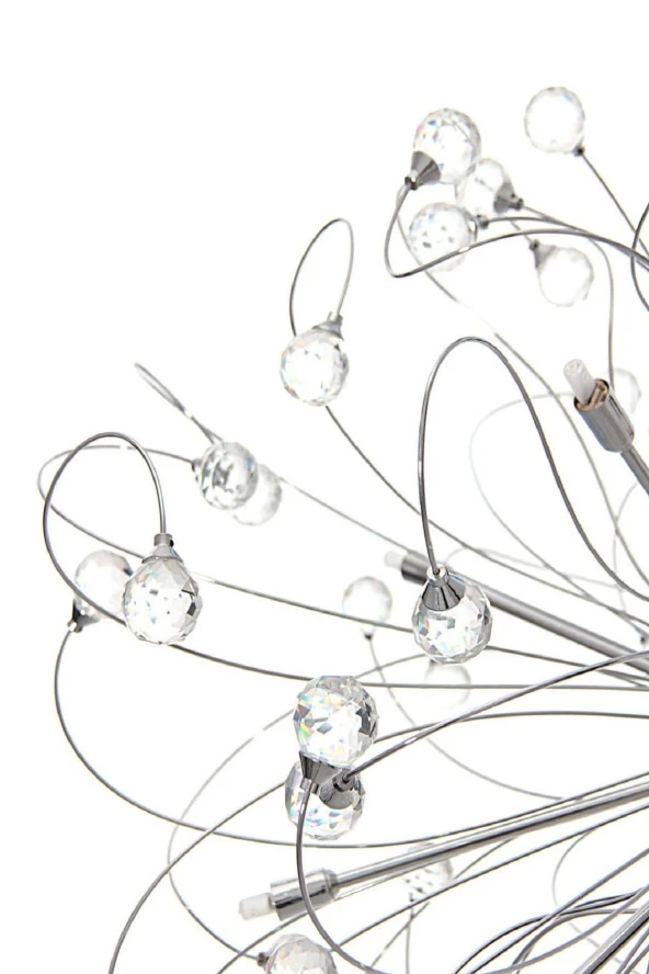 Umur Aydınlatma Cosmo 12 Li Krom Avize Sarkıt - Resim 2