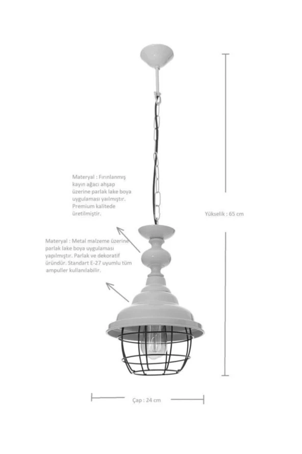 Umur Aydınlatma Togo turkuaz parlak lake avize sarkıt - Resim 3