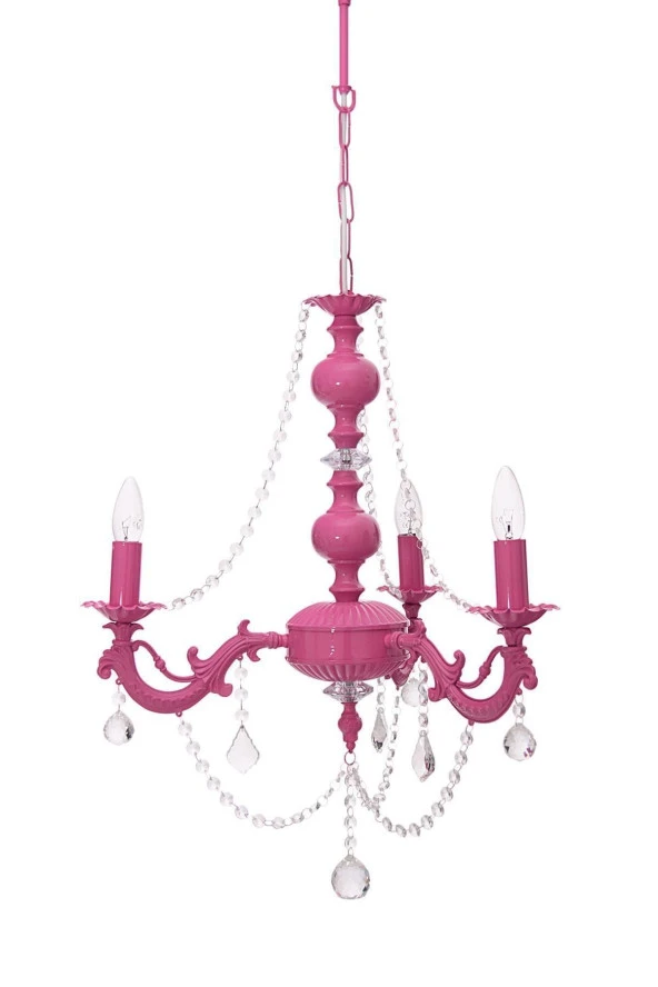 Umur Aydınlatma Dolce Vita 3'Lü Fuşya Avize ürün görseli