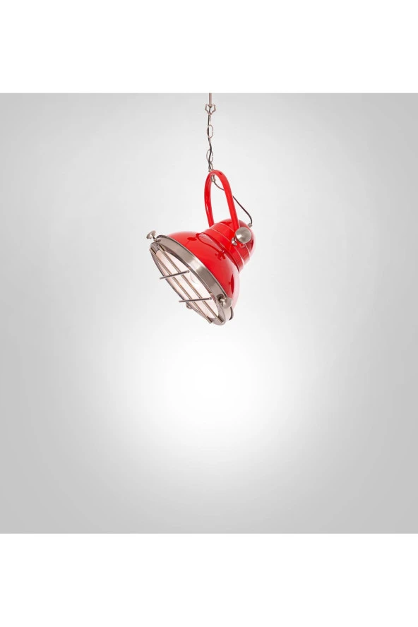 Umur Aydınlatma London Kırmızı Avize Sarkıt - Resim 6