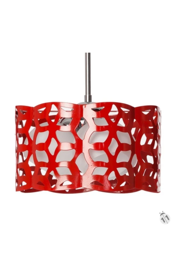 Umur Aydınlatma Alara 3'Lü Modern Kırmızı Sarkıt ürün görseli