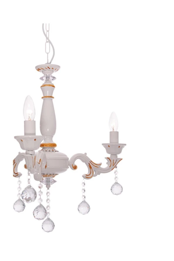 Umur Aydınlatma Umur Adınlatma Borneo 3'Lü Avize - Resim 3