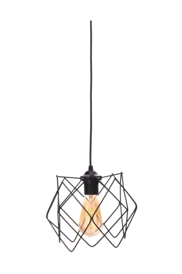 Umur Aydınlatma Altıgen Endüstriyel tekli sarkıt avize - Resim 2