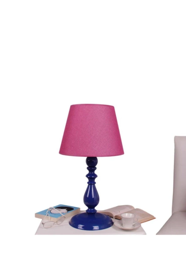 Umur Aydınlatma Otto Parlement Ayak Siyah Şapkalı Abajur - Resim 2