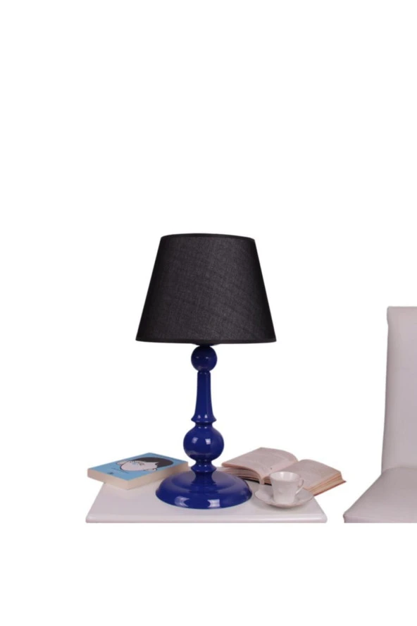 Umur Aydınlatma Zen Parlement Ayak Siyah Şapkalı Abajur ürün görseli