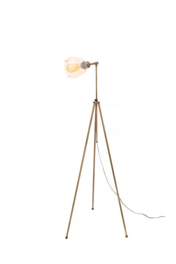 Umur Aydınlatma Tripod Soho Başlıklı Eskitme Lambader ürün görseli