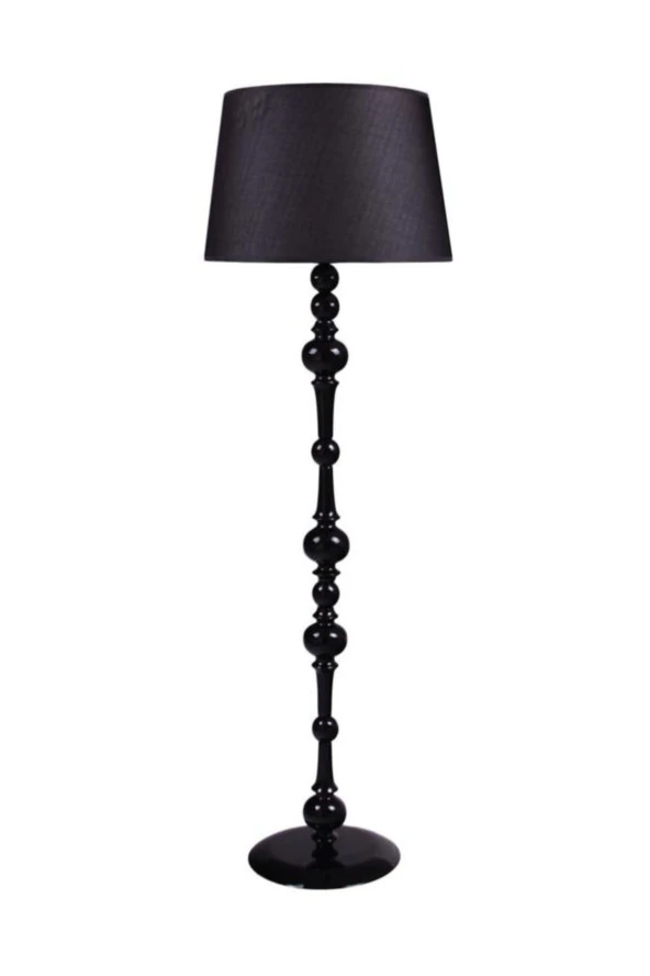 Umur Aydınlatma Zen Siyah Ayak Siyah Şapkalı Lambader ürün görseli