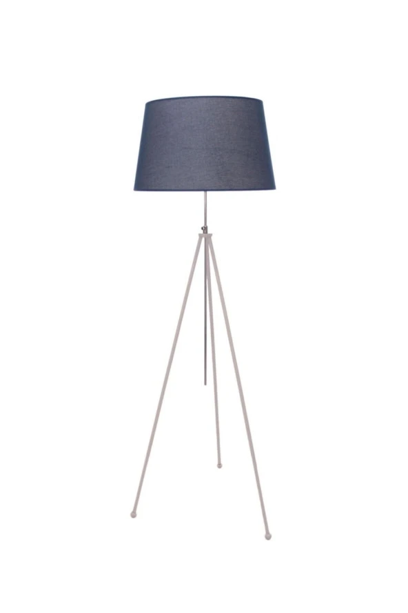 Umur Aydınlatma Tripod Beyaz Ayak Parlement Şapkalı Lambader ürün görseli