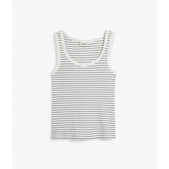 Kappahl Organik Pamuk Çizgili Atlet - 3