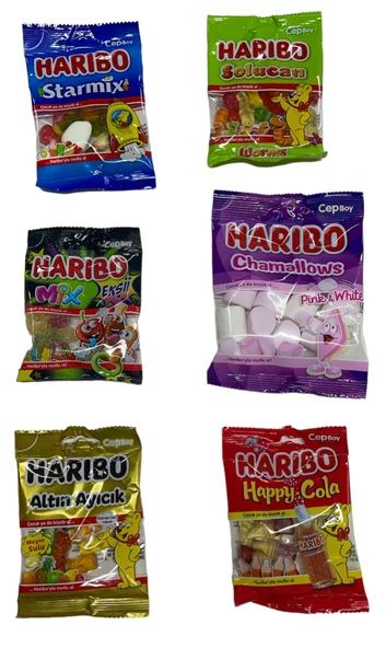 Haribo Kartela Askılı Jelibon 24 Adet - 2