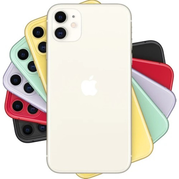 Apple iPhone 11 128 GB Beyaz Cep Telefonu Aksesuarsız Kutu (Apple Türkiye Garantili)