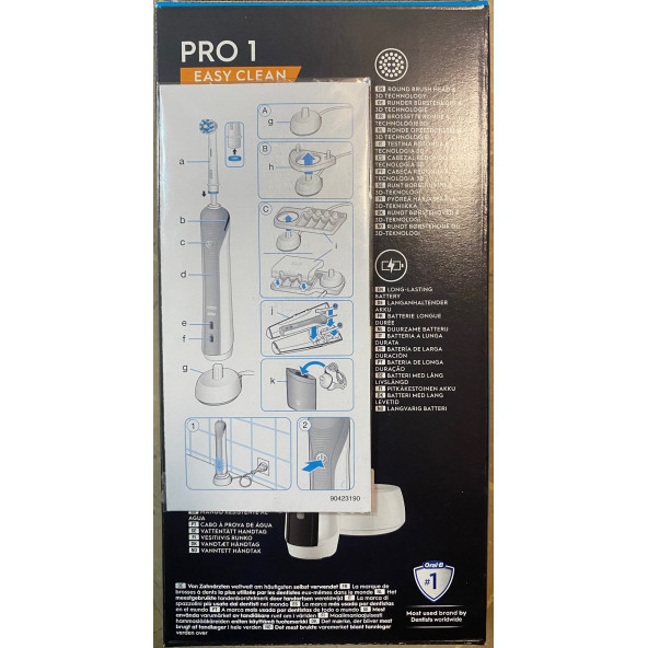 Oral-B Sarjli Dis Fircasi Pro 1 Easy Clean - 3