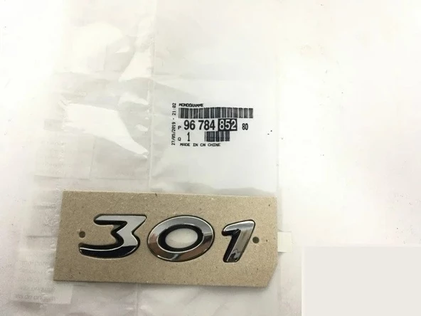 Peugeot 301, 301 Yazı OEM (9678485280)