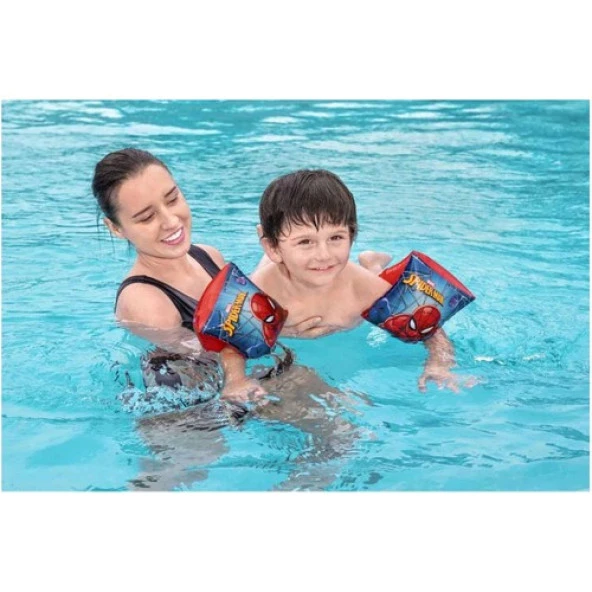 Bestway 98001 Spiderman Lisanslı Kolluk 23x15 cm GKO - 3
