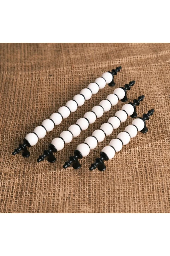 Osmanlı Boncuk Dolap Kulbu Çekmece Kulp Mutfak Dolabı Kaliteli Kulp 192 Mm (19,2 Cm ) 1 Adet