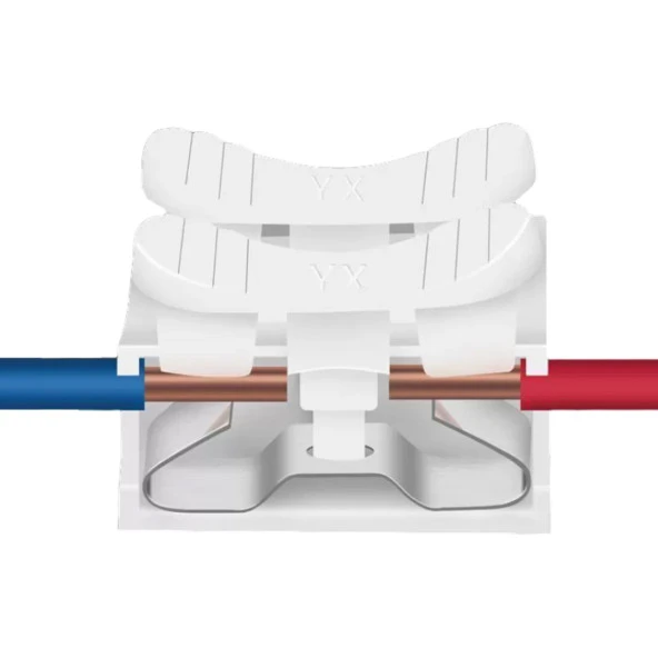 Powermaster 2 Pin Kablo Terminali 2 Kanal Kablo Ek Birleştirme Aparatı Soketi