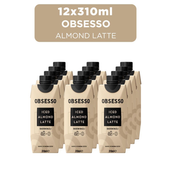 Almond Latte 12x310 Ml
